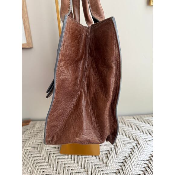 Vintage Chloe Brown Leather Tote - Picture 4 of 8